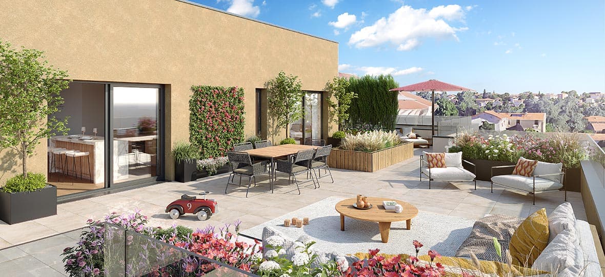 Programme neuf Craponne — Dans un environnement paisible, ce nouveau programme immobilier propose des appartements lumineux, d... à Craponne