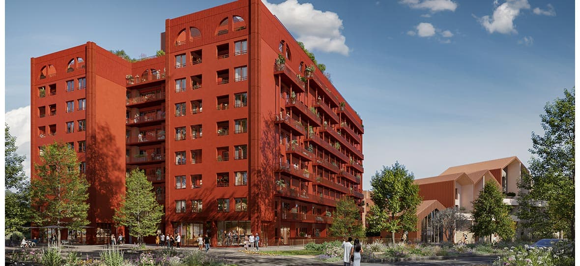 Evry-Courcouronnes — Située dans un environnement urbain dynamique, cette résidence neuve propose des appartements contem... - photo 2