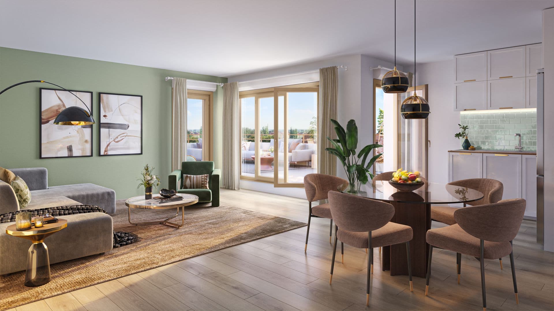 Bois-D'arcy — Située à proximité immédiate des transports, cette nouvelle résidence se distingue par sa localisati... - photo 5