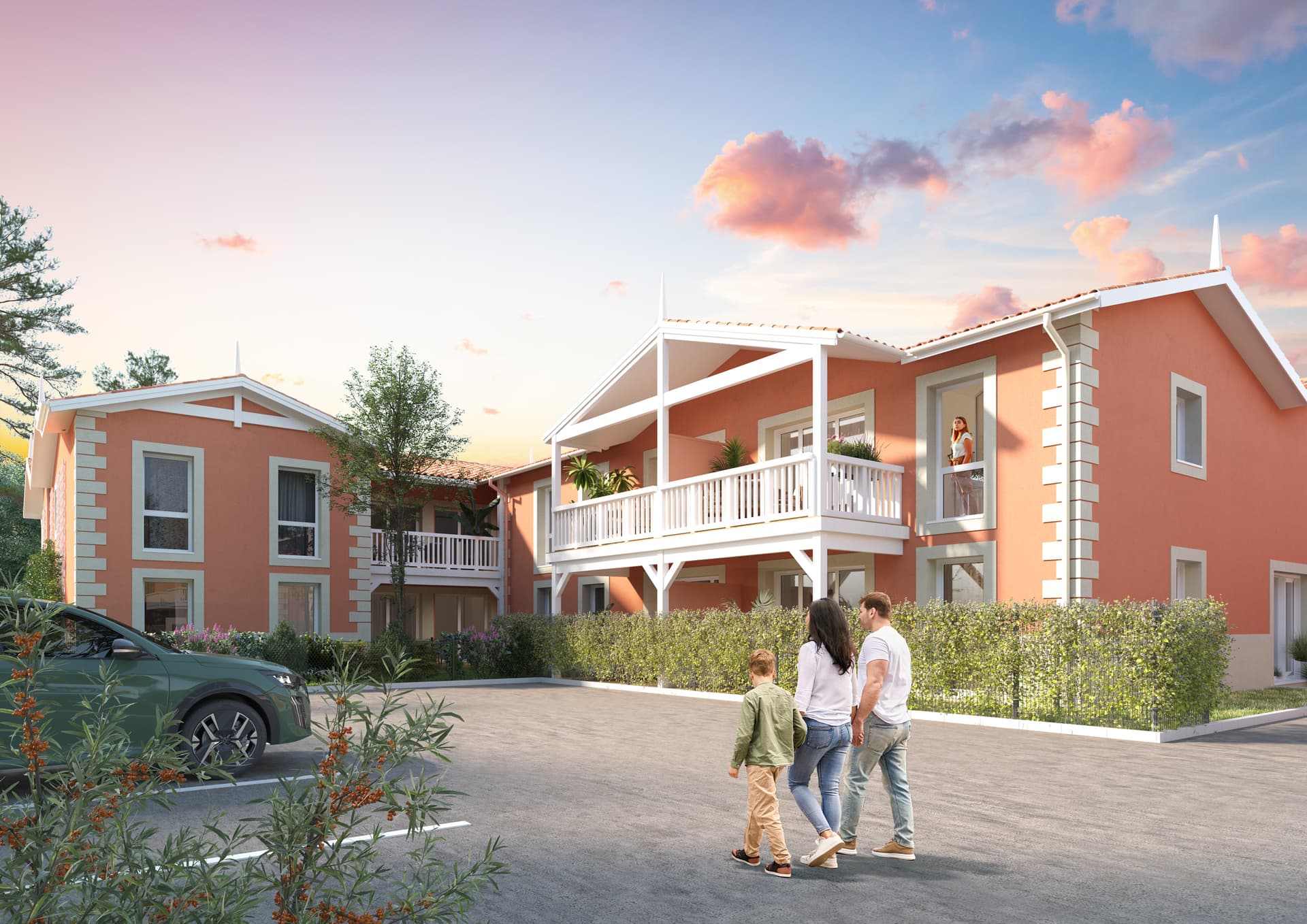 Programme neuf Gujan-Mestras — Implantée dans un quartier paisible à dominante pavillonnaire, cette résidence se distingue par une ... à Gujan-Mestras