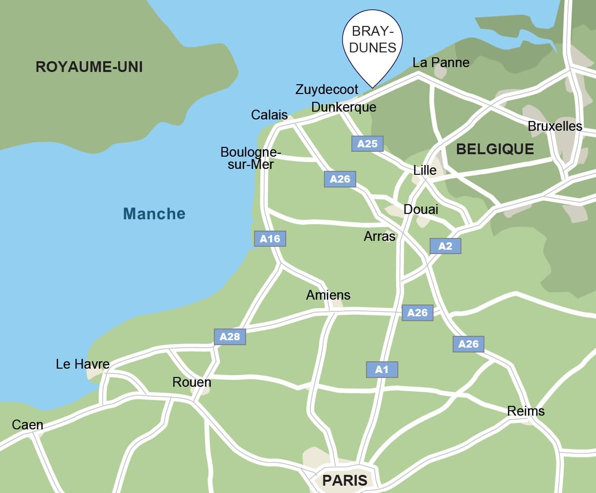 Bray-Dunes — Situé sur la côte d’Opale, le village de Bray-Dunes séduit par son cadre paisible en bord de mer. À ... - photo 2