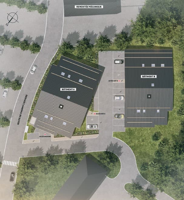 Abondance — Au cœur des Alpes, dans la vallée de la Dranse, une nouvelle résidence s’intègre harmonieusement à l... - photo 2