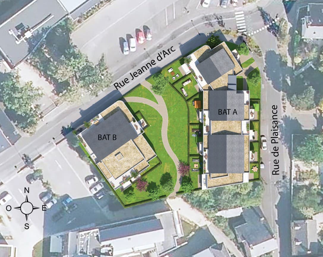 Mordelles — Située au cœur de la commune de Mordelles, à l’ouest de Rennes, cette nouvelle résidence propose un ... - photo 5