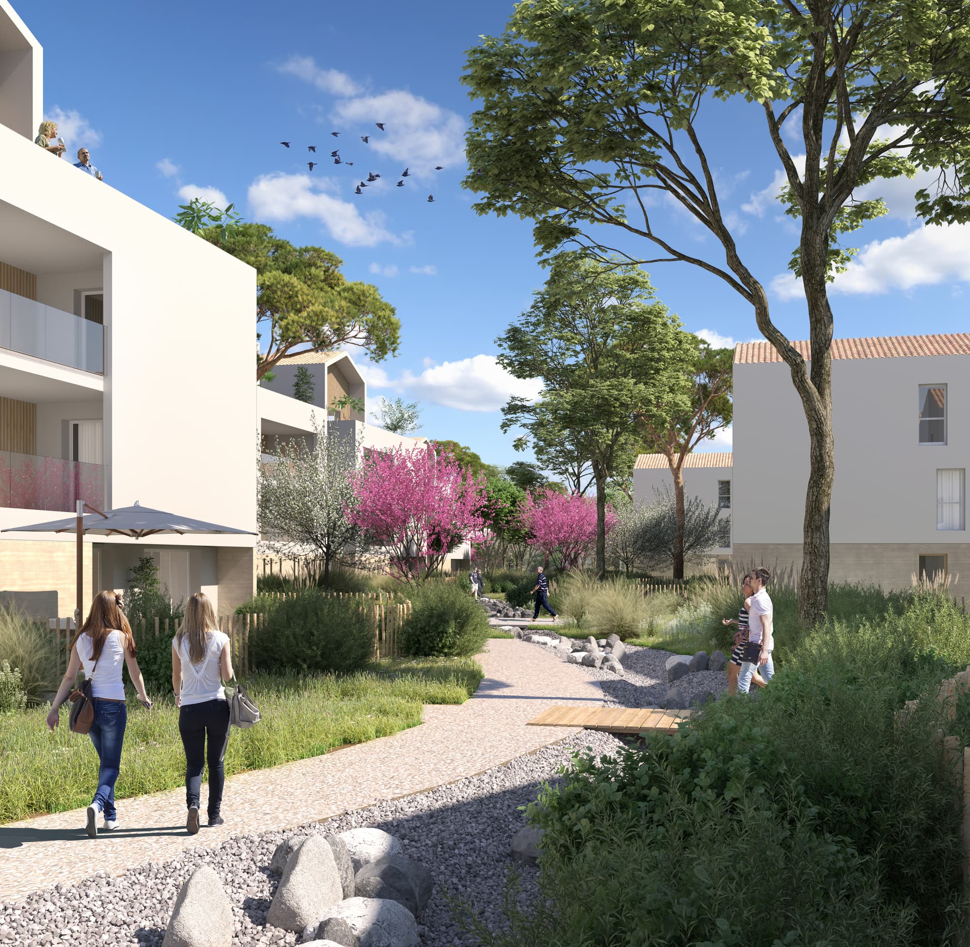 Programme neuf Rodilhan — Idéalement située dans le prolongement naturel de Nîmes, cette nouvelle réalisation bénéficie d’une ... à Rodilhan