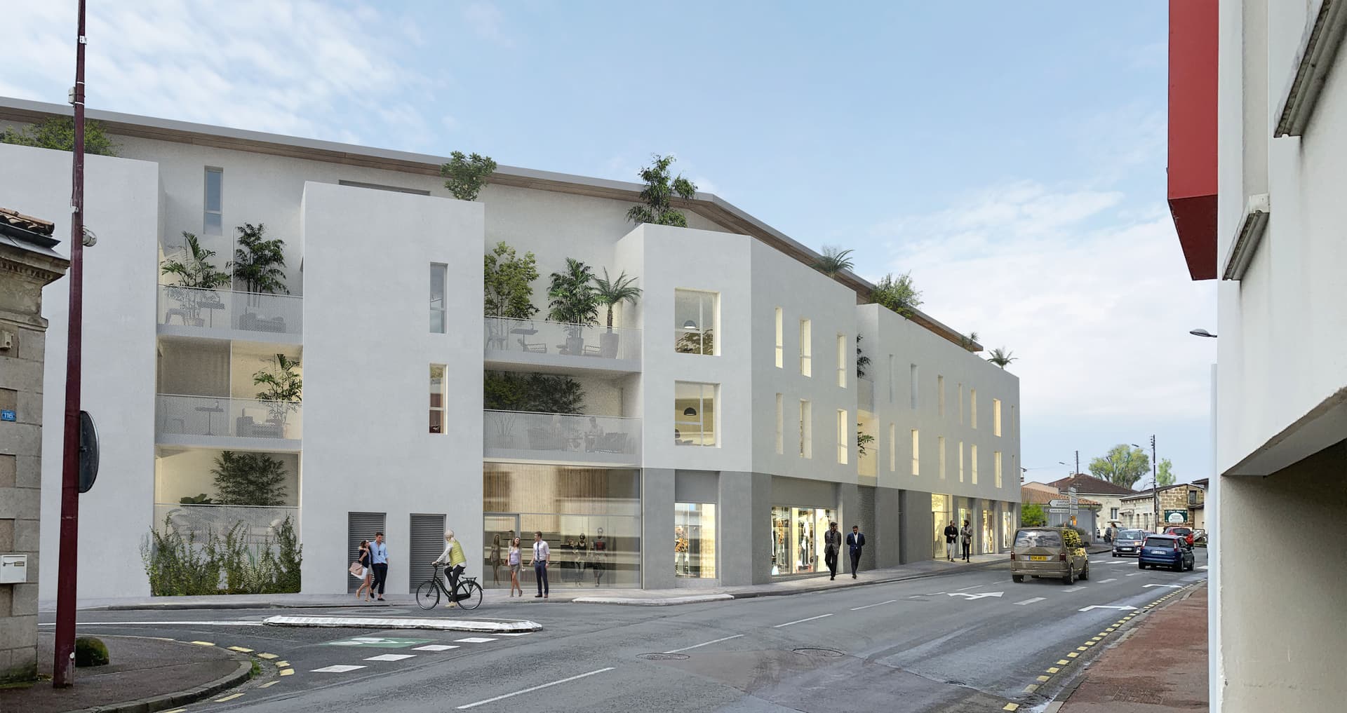 Programme neuf Saint Medard en Jalles — Située au centre de Saint-Médard-en-Jalles, cette résidence propose des appartements du deux au quat... à Saint Medard en Jalles