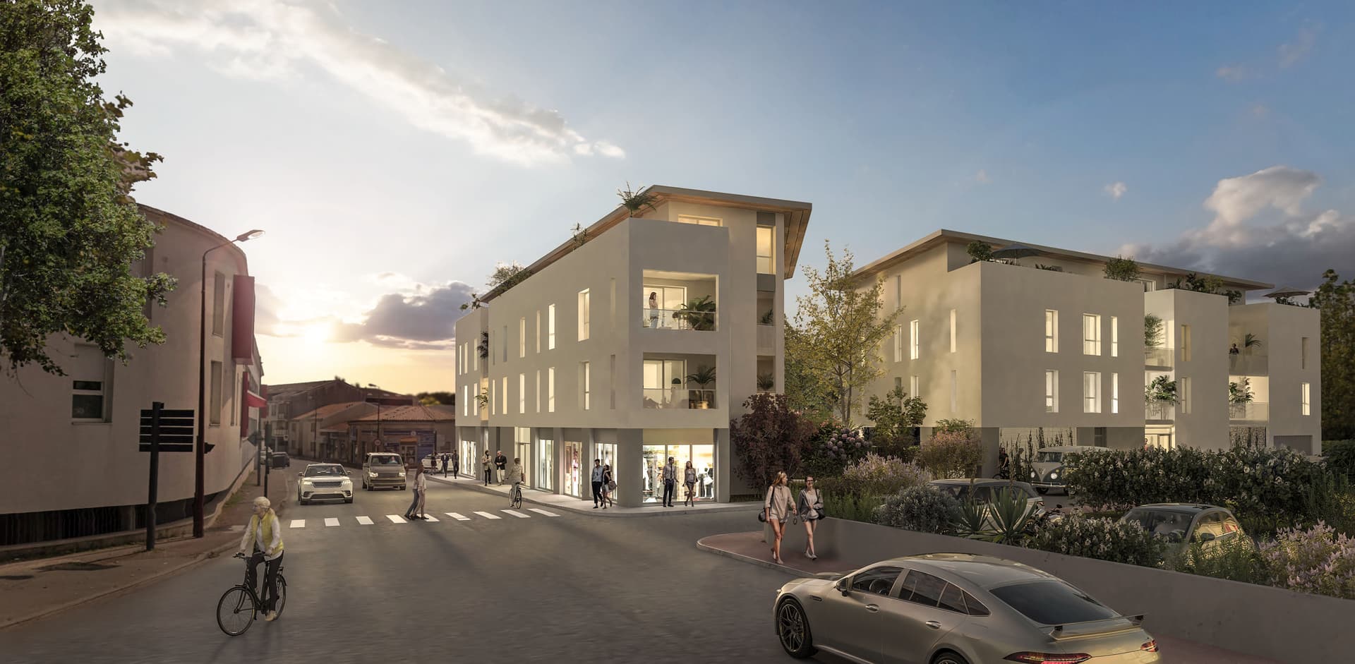 Saint Medard en Jalles — Située au centre de Saint-Médard-en-Jalles, cette résidence propose des appartements du deux au quat... - photo 2