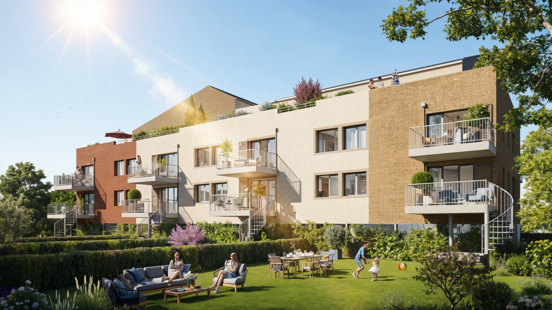 Orleans — Située au sud d’Orléans, cette résidence s’intègre harmonieusement dans le quartier paisible et verd... - photo 3