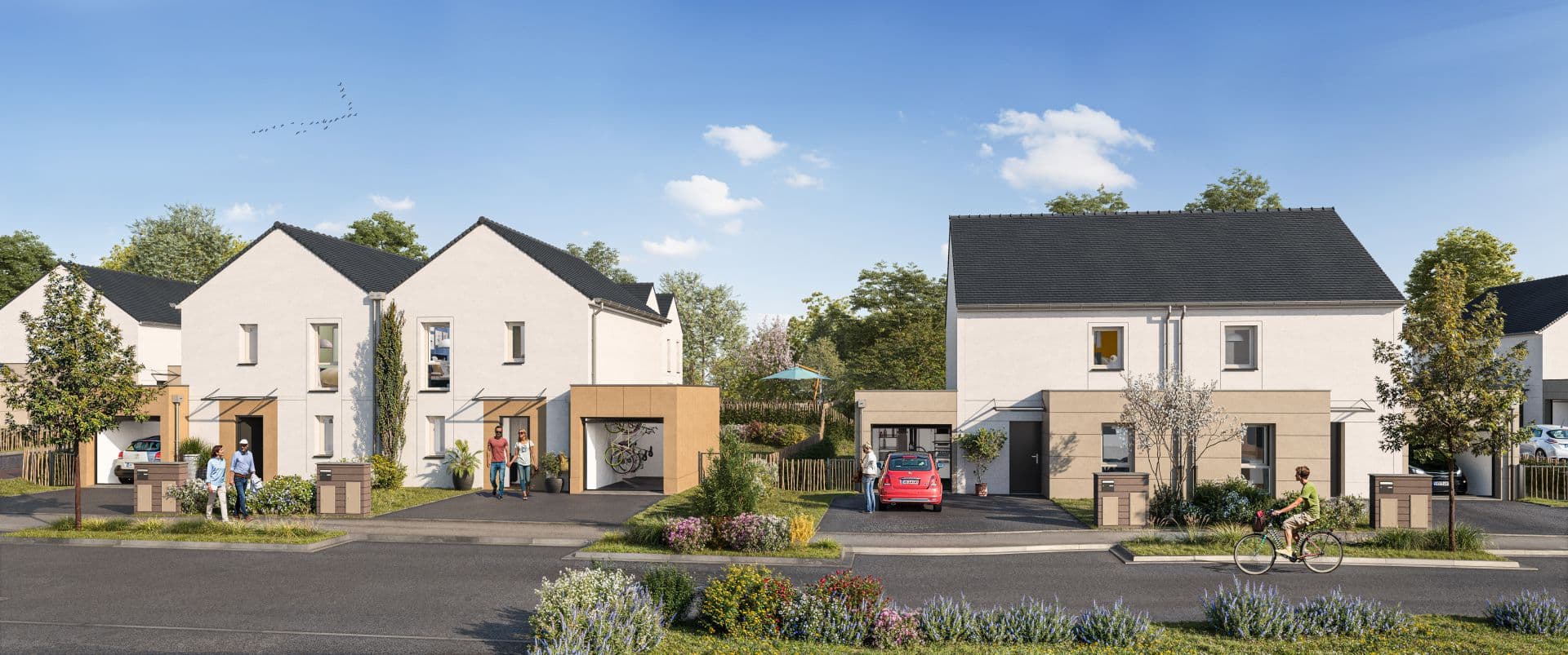 Programme neuf Breal sous Montfort — Située au cœur de Bréal-sous-Montfort, cette nouvelle résidence propose un ensemble de 22 logements ... à Breal sous Montfort