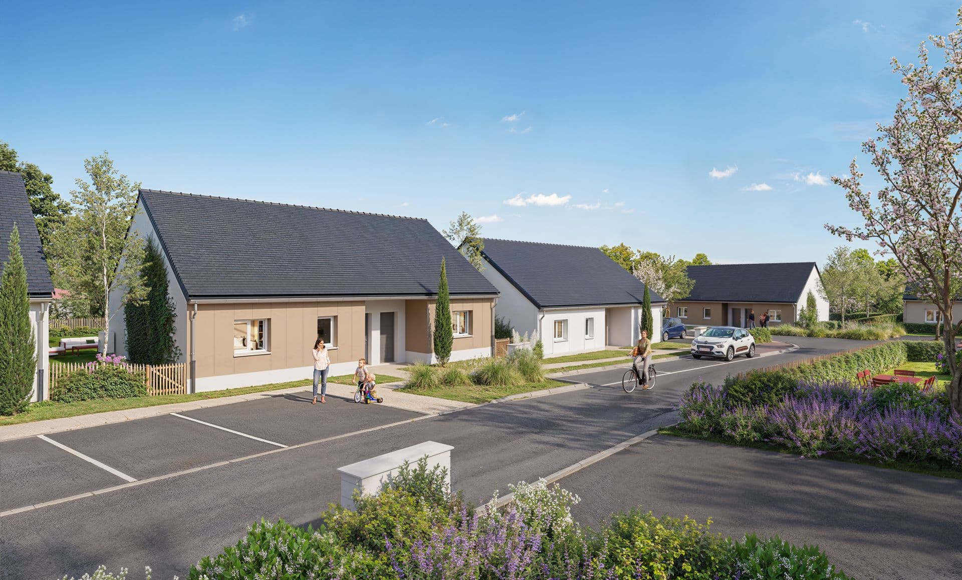 Breal sous Montfort — Située au cœur de Bréal-sous-Montfort, cette nouvelle résidence propose un ensemble de 22 logements ... - photo 2