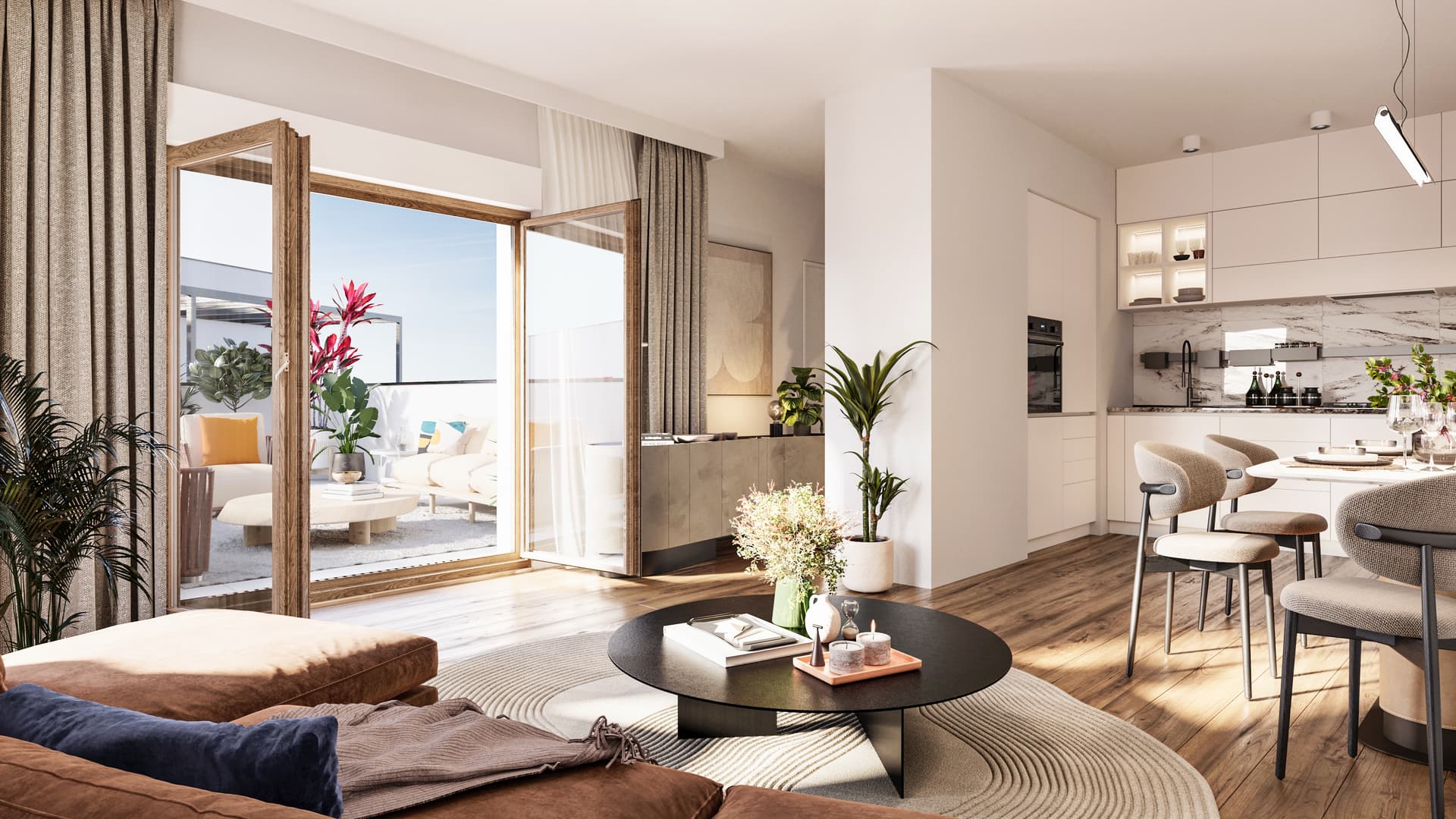 Cergy — Au cœur du quartier des Doux-Épis, sur la Plaine des Linandes, cette nouvelle réalisation s’inscrit ... - photo 5