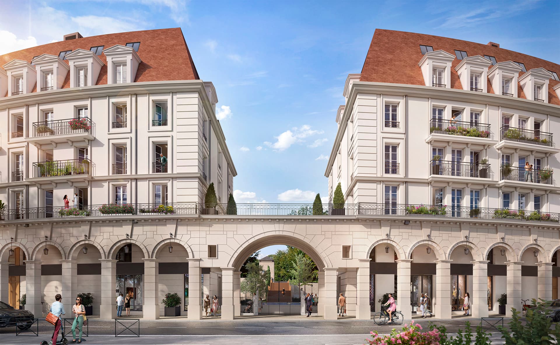 Puteaux — Située au sein de l’EcoQuartier des Bergères à Puteaux, cette nouvelle résidence propose une sélecti... - photo 2