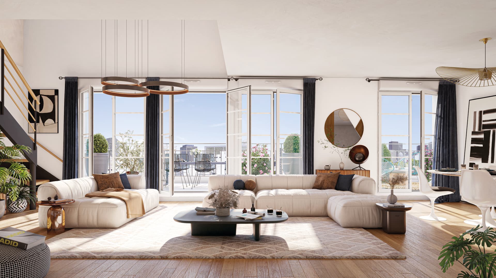 Puteaux — Située au sein de l’EcoQuartier des Bergères à Puteaux, cette nouvelle résidence propose une sélecti... - photo 3