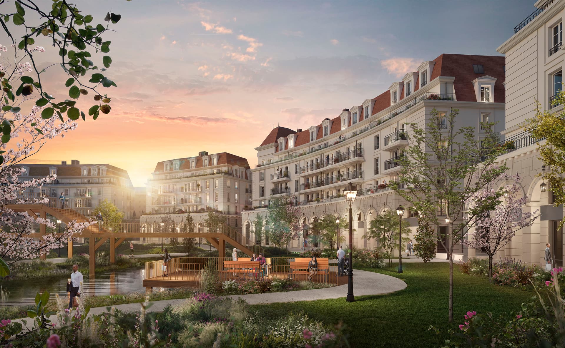 Puteaux — Située au sein de l’EcoQuartier des Bergères à Puteaux, cette nouvelle résidence propose une sélecti... - photo 4