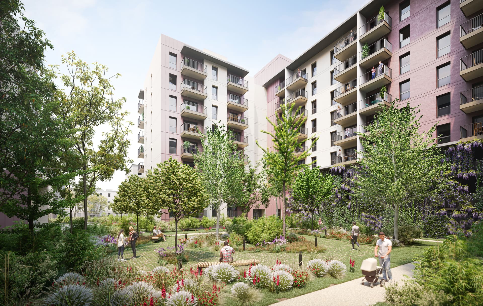 Clermont Ferrand — Au sein du quartier République, une nouvelle résidence propose une sélection d’appartements conçus p... - photo 2