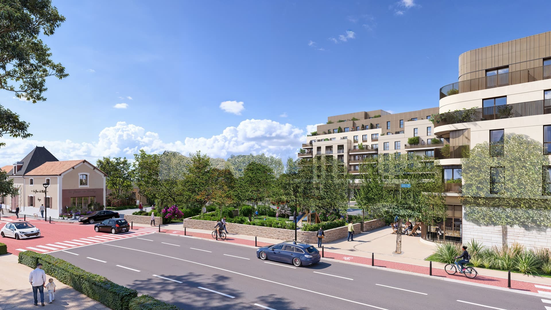 Programme neuf Chilly Mazarin — Située au cœur de Chilly-Mazarin, cette nouvelle résidence se distingue par une architecture contemp... à Chilly Mazarin