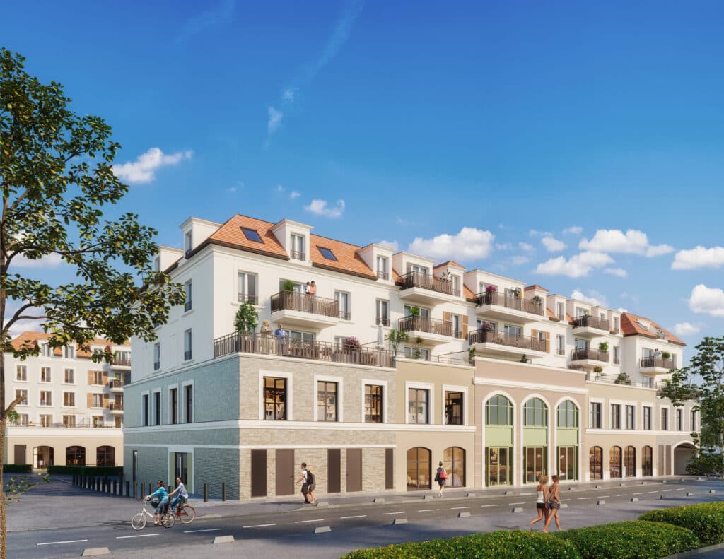 Programme neuf Arnouville — Située à proximité de la gare RER D, cette résidence s’intègre dans un quartier en pleine transforma... à Arnouville