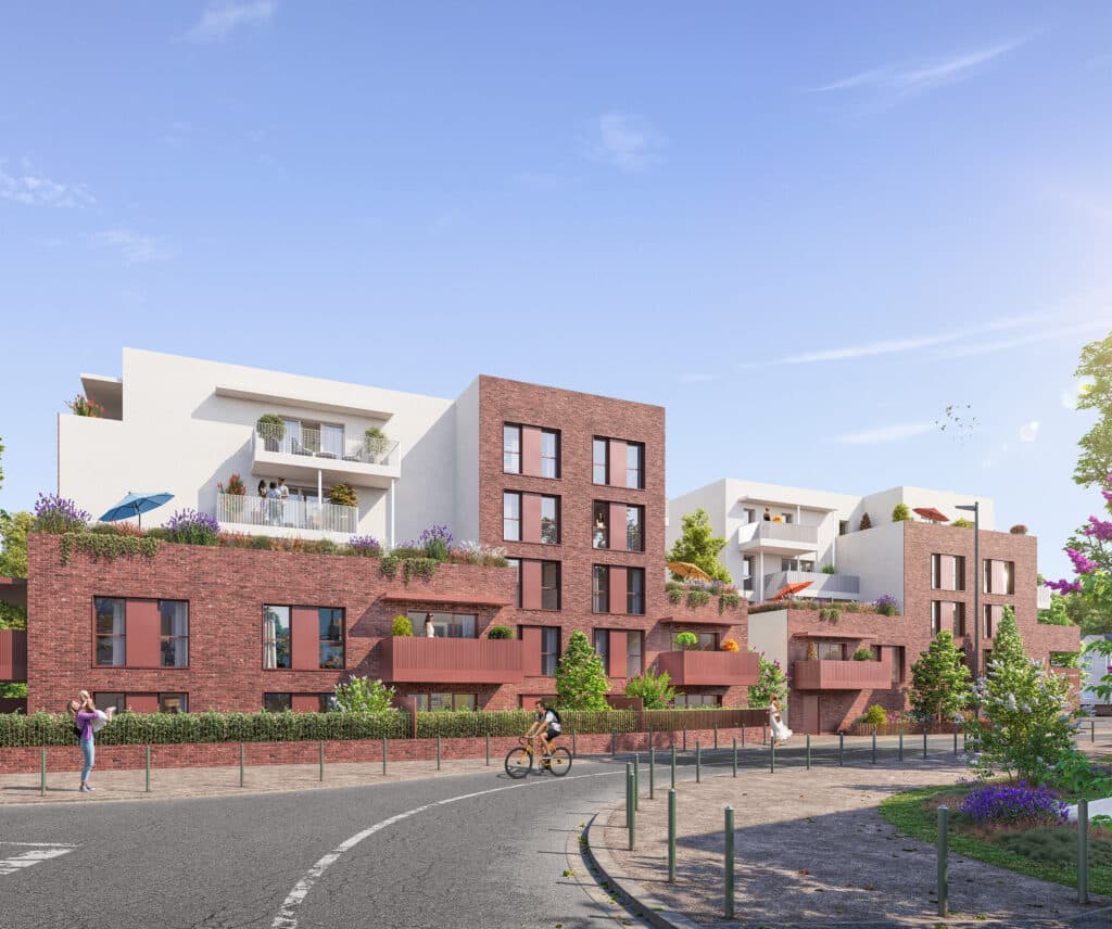 Colomiers — À proximité immédiate du centre-ville de Colomiers, ce projet résidentiel en cours de réalisation se... - photo 2