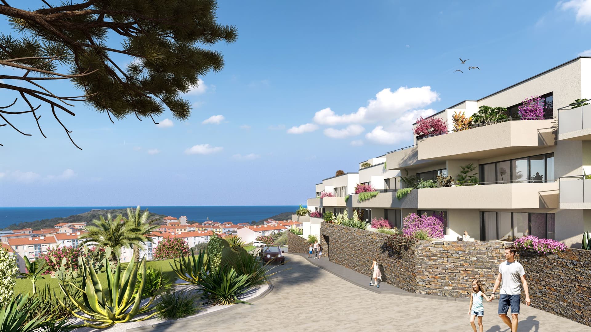 Port-Vendres — Située sur les hauteurs de Port-Vendres, cette résidence offre un cadre de vie privilégié face à la ... - photo 2