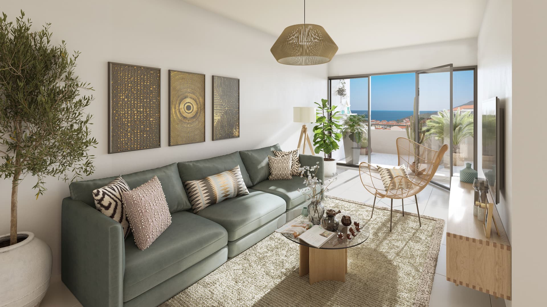 Port-Vendres — Située sur les hauteurs de Port-Vendres, cette résidence offre un cadre de vie privilégié face à la ... - photo 3