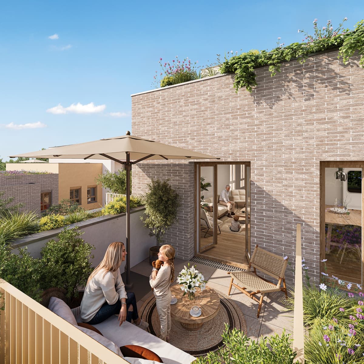 Orly — Au cœur d’un environnement verdoyant et convivial, cette nouvelle réalisation s’étend le long d’une ... - photo 3