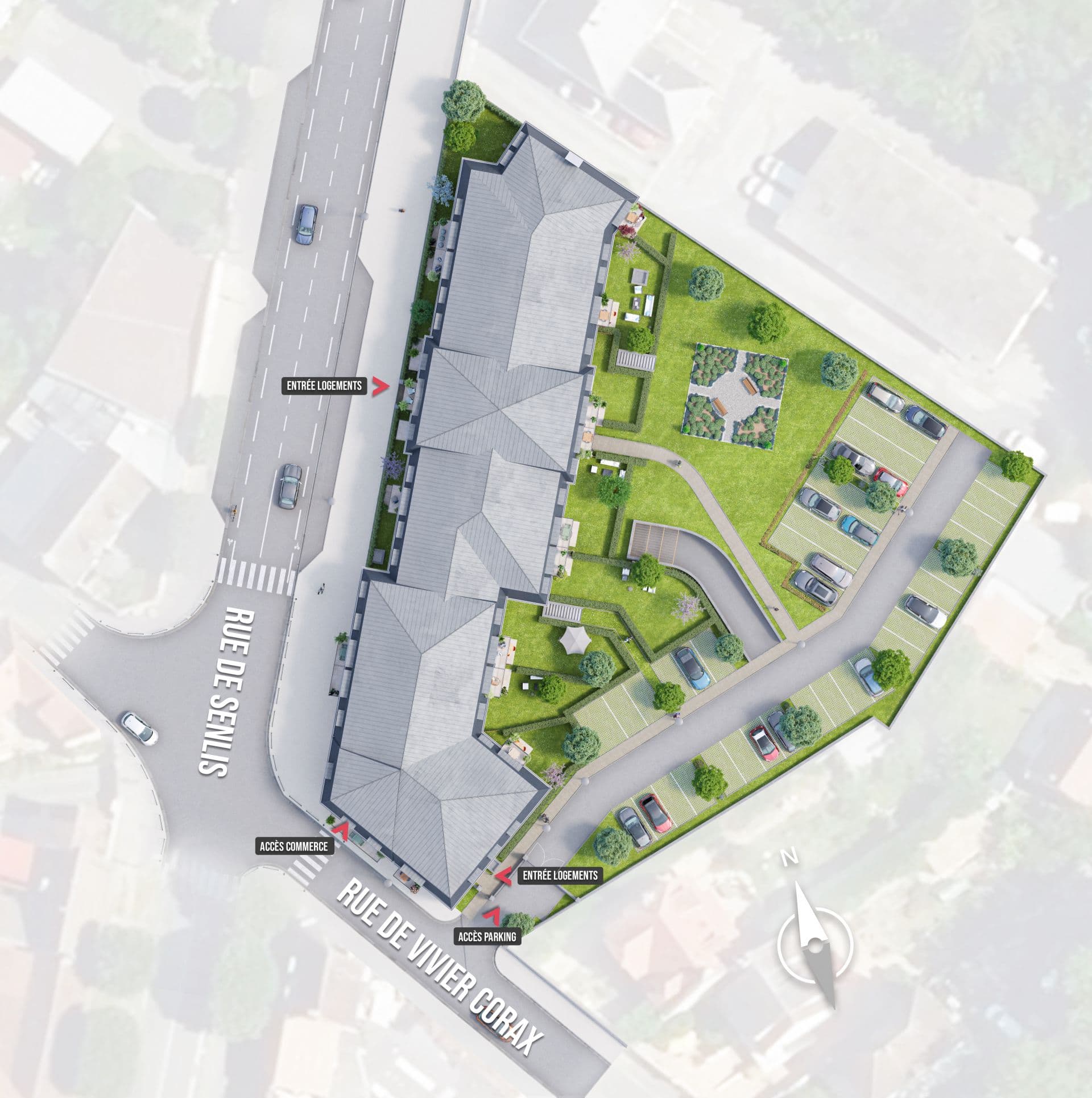 Compiegne — À Compiègne, une nouvelle résidence propose des appartements spacieux du deux au quatre pièces, conç... - photo 4