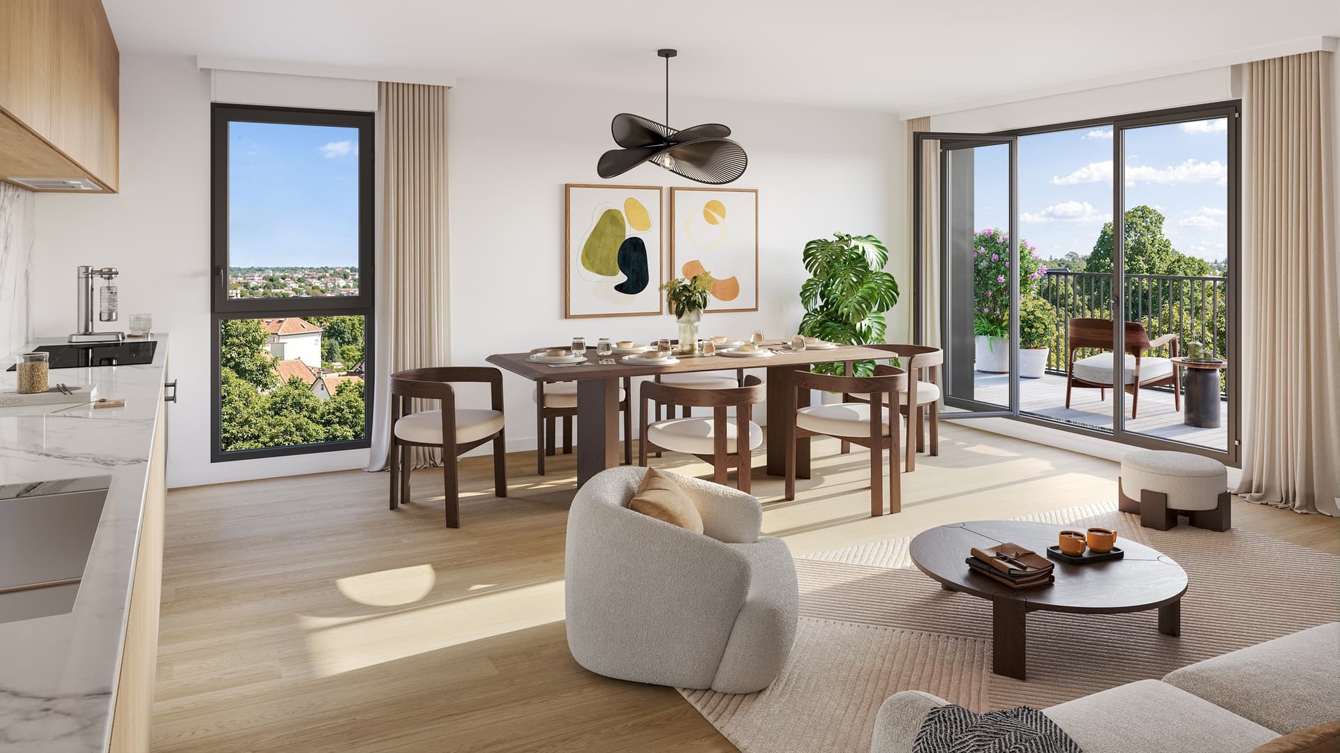 Châtenay-Malabry — Au cœur d’un quartier dynamique, cette nouvelle résidence propose 34 appartements bénéficiant chacun... - photo 4