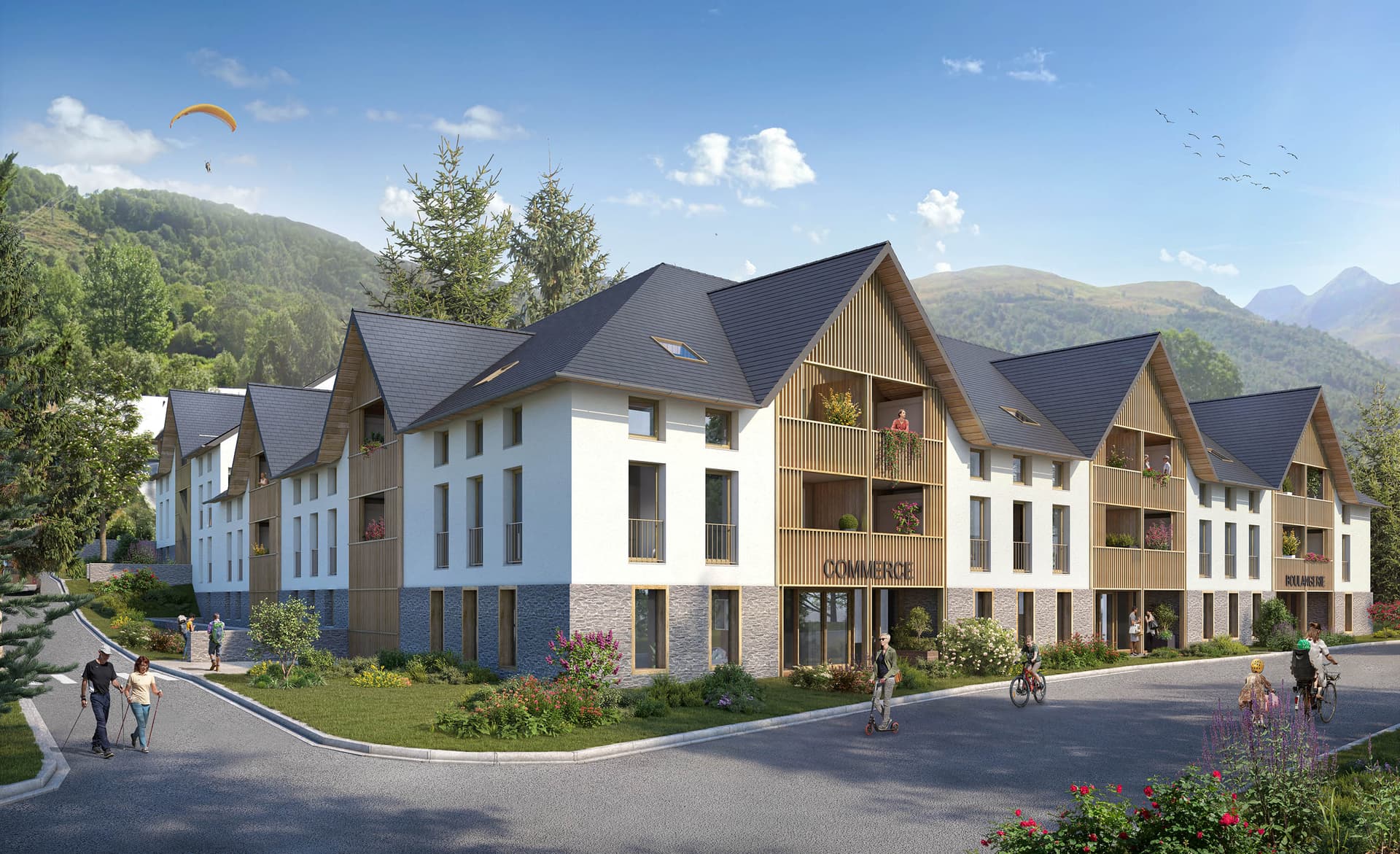 Loudenvielle — Au cœur de la vallée du Louron, entre les stations de Peyragudes et Val Louron, cette nouvelle résid... - photo 2