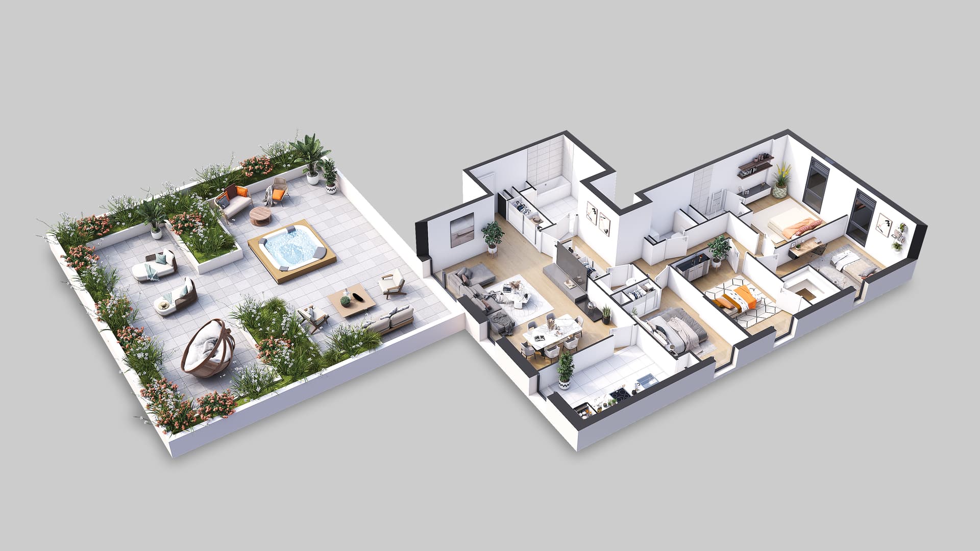 Rueil-Malmaison — Nichée à Rueil-Malmaison, à proximité immédiate de la forêt de Malmaison, cette nouvelle résidence b... - photo 2