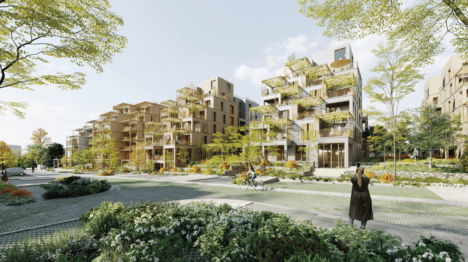 Programme neuf Rillieux-la-Pape — Située en lisière de la forêt de Sermenaz, cette résidence propose un cadre de vie privilégié au cœu... à Rillieux-la-Pape