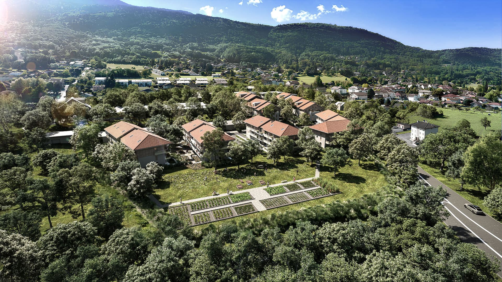 Saint-Cergues — Située à Saint-Cergues, à proximité immédiate de la frontière suisse, cette nouvelle résidence se di... - photo 2