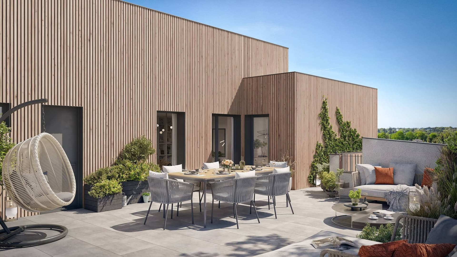 Chaville — Idéalement située à proximité immédiate de la mairie et de la place du marché, cette résidence à tai... - photo 2