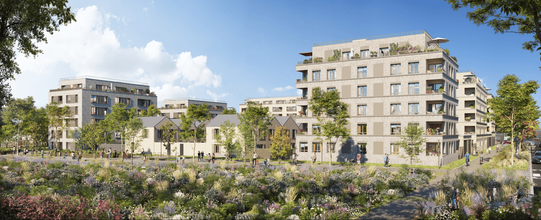 Programme neuf Brétigny-sur-Orge — Située au cœur de Brétigny-sur-Orge, cette nouvelle résidence propose un large choix d’appartements,... à Brétigny-sur-Orge