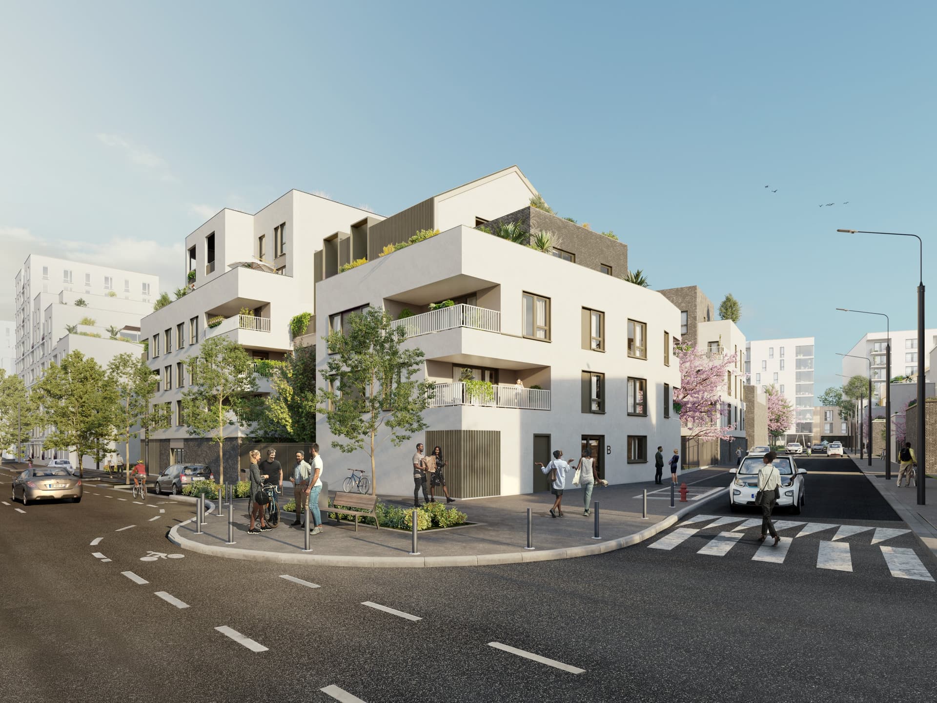 Montigny-Lès-Cormeilles — Située à Montigny, cette nouvelle résidence se distingue par sa proximité immédiate avec la gare RER... - photo 2