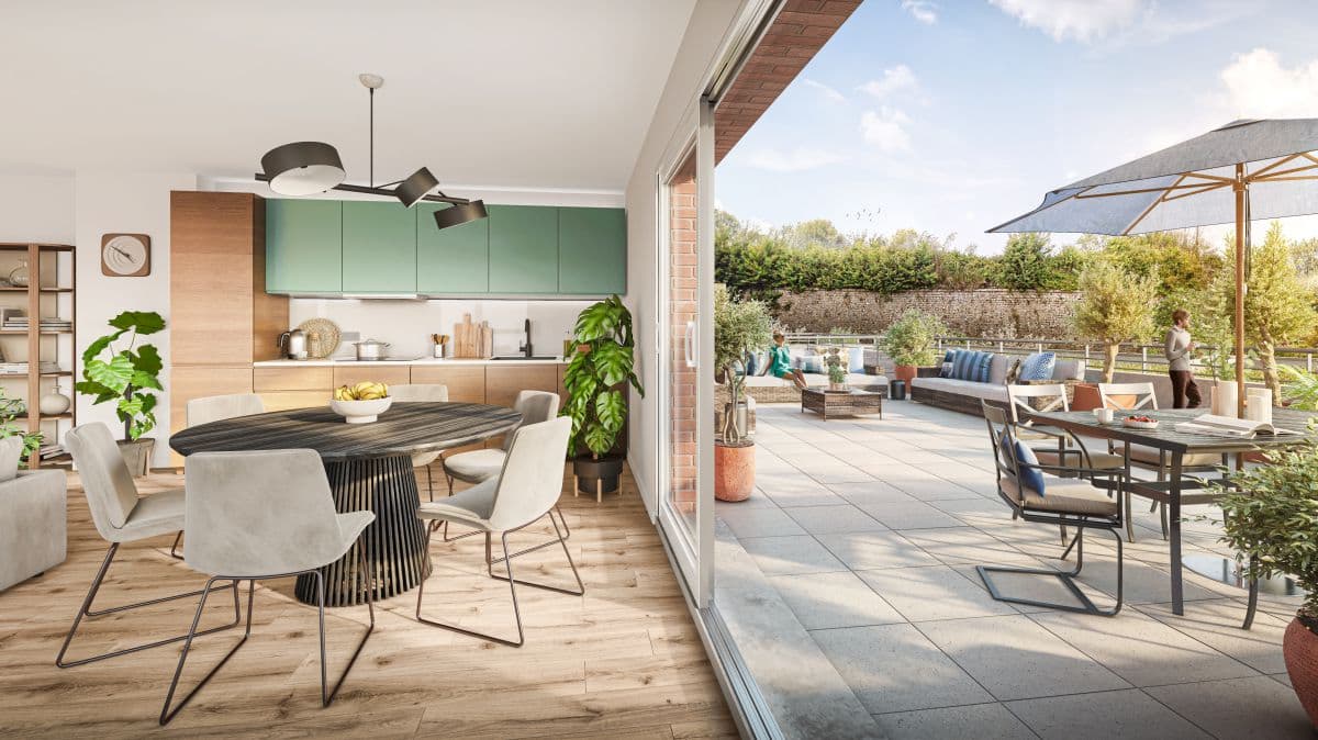 Montreuil-sur-Mer — Située au cœur de la ville médiévale de Montreuil-sur-Mer, cette nouvelle résidence bénéficie d’un e... - photo 4