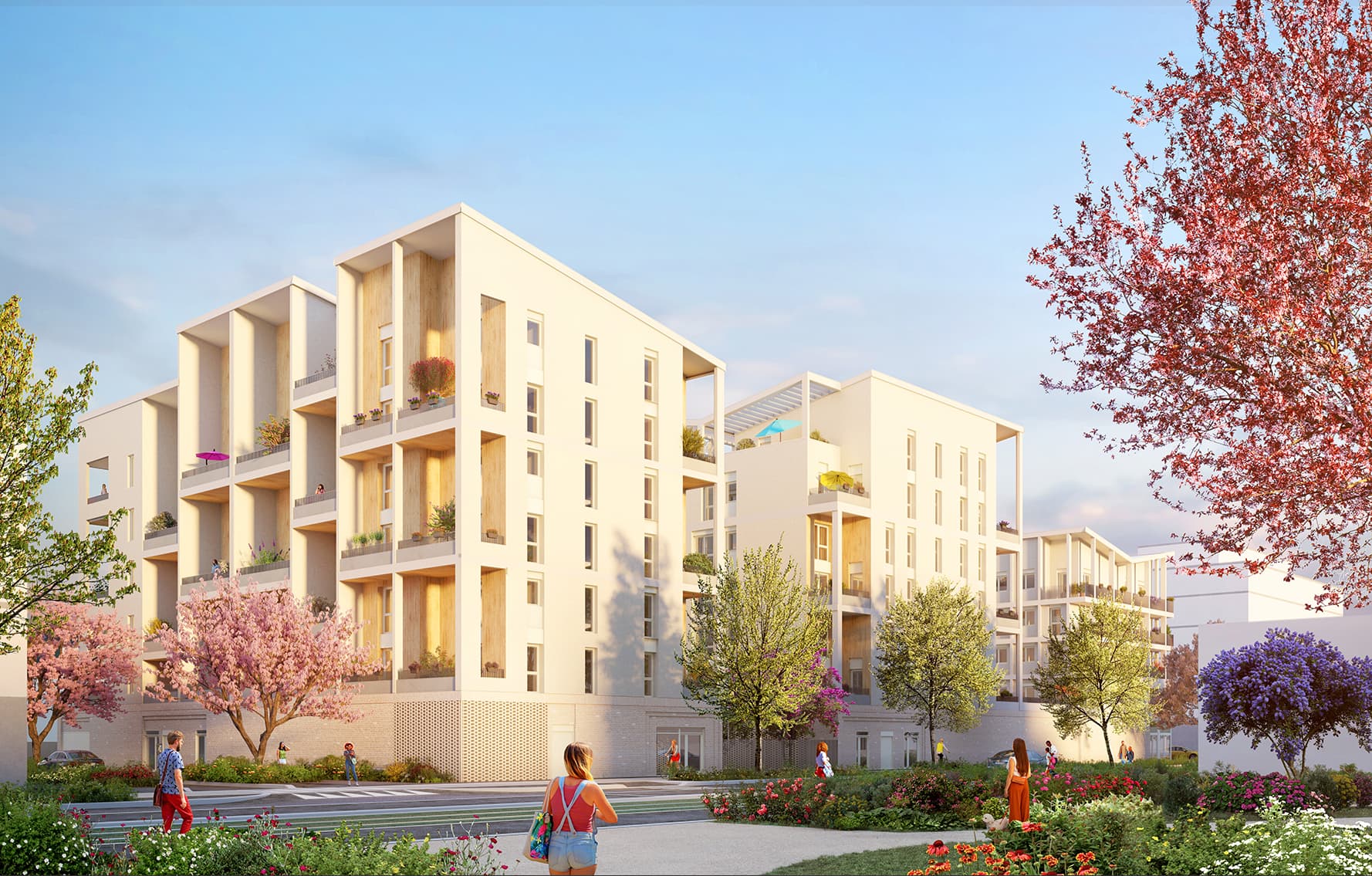 Vaulx en Velin — Située au cœur d’un village dynamique, cette résidence contemporaine propose 52 appartements, allant... - photo 4