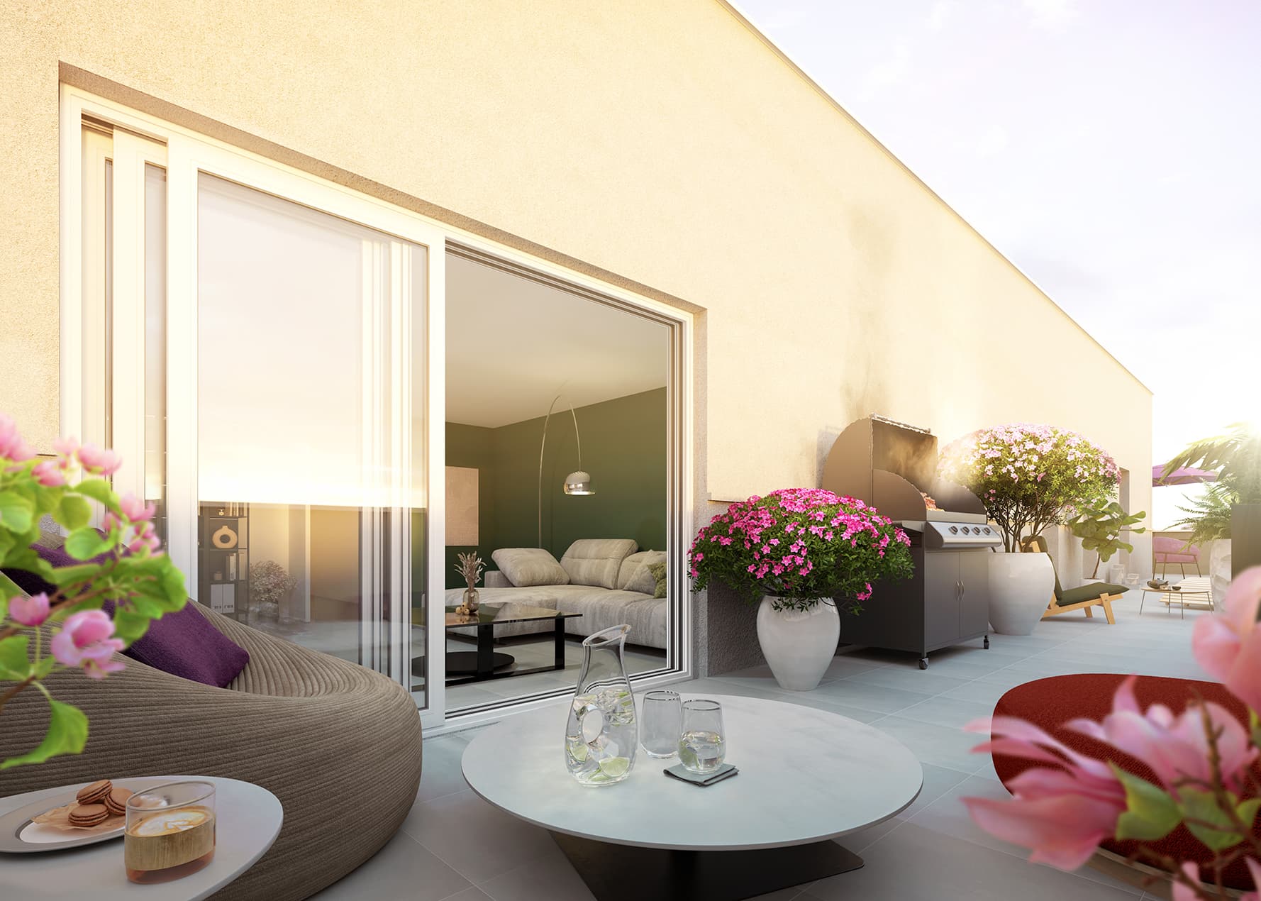 Venissieux — Composée de trois bâtiments à l’architecture sobre et élégante, cette résidence de taille humaine s’... - photo 3