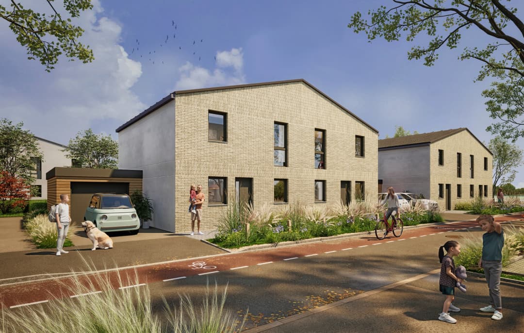 Anstaing — Situé à Anstaing, ce nouveau quartier propose un cadre de vie harmonieux, à la croisée de la ville e... - photo 4