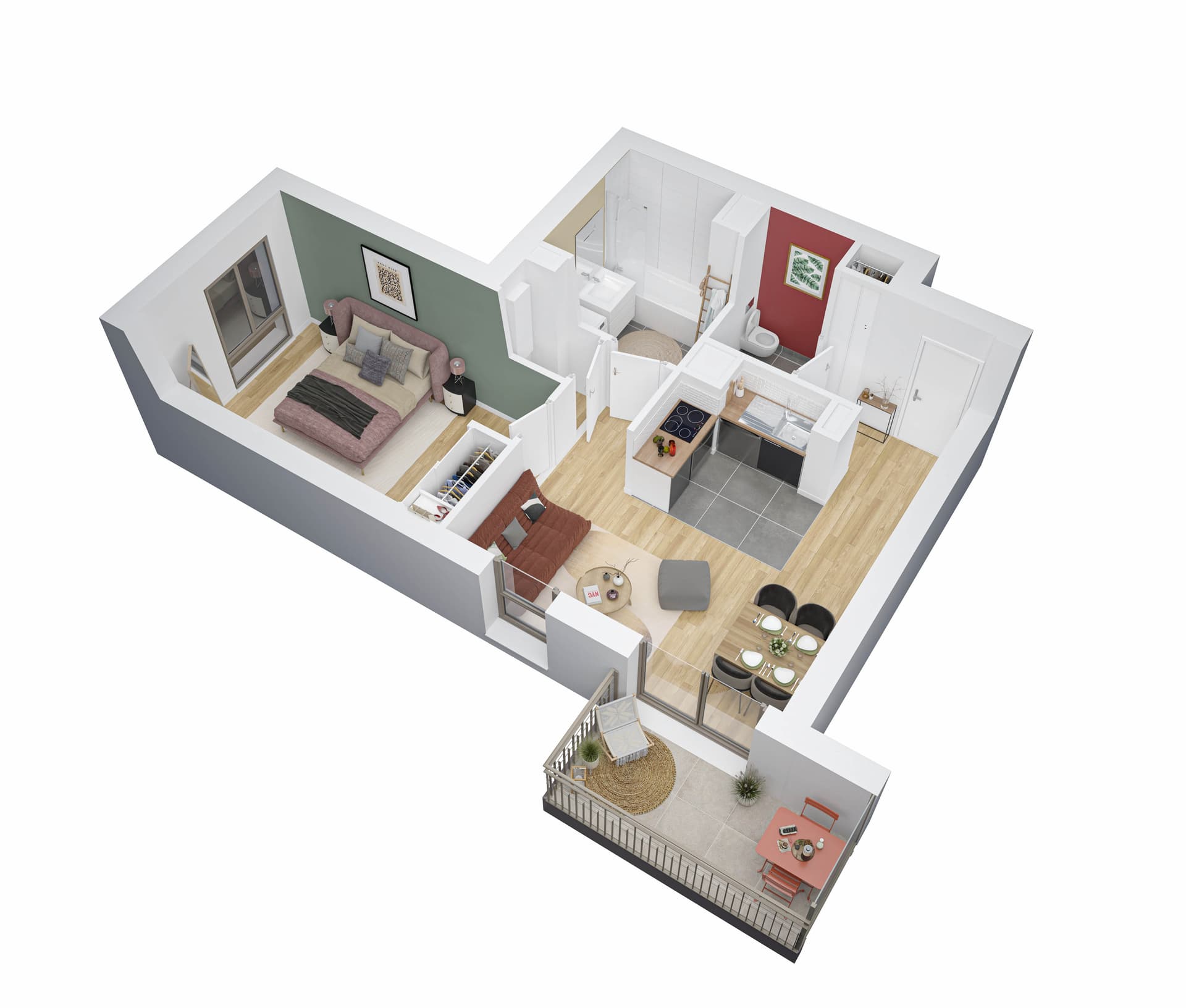 Vanves — Au cœur de Vanves, une nouvelle résidence propose une sélection d’appartements, du studio au 4 pièce... - photo 5