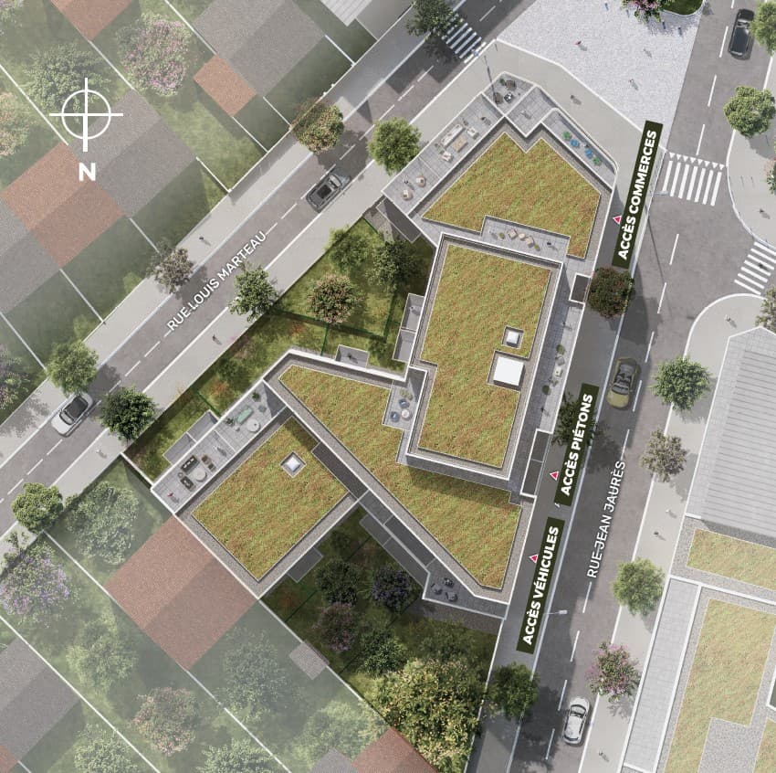 Stains — À Stains, une nouvelle résidence propose des appartements contemporains, du 2 au 4 pièces, conçus po... - photo 5