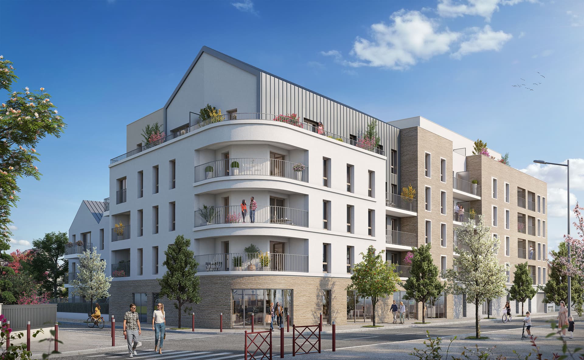 Stains — Située à Stains, cette nouvelle réalisation s’inscrit dans un environnement résidentiel privilégié, ... - photo 3