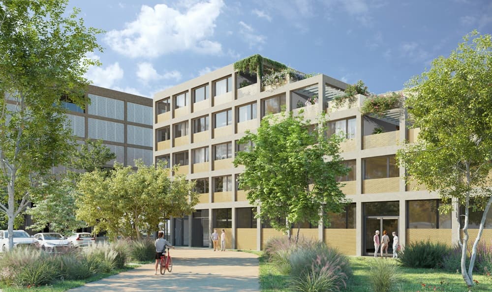 Programme neuf Toulouse — Située au cœur du quartier prisé de Rangueil, cette résidence étudiante se distingue par son archite... à Toulouse