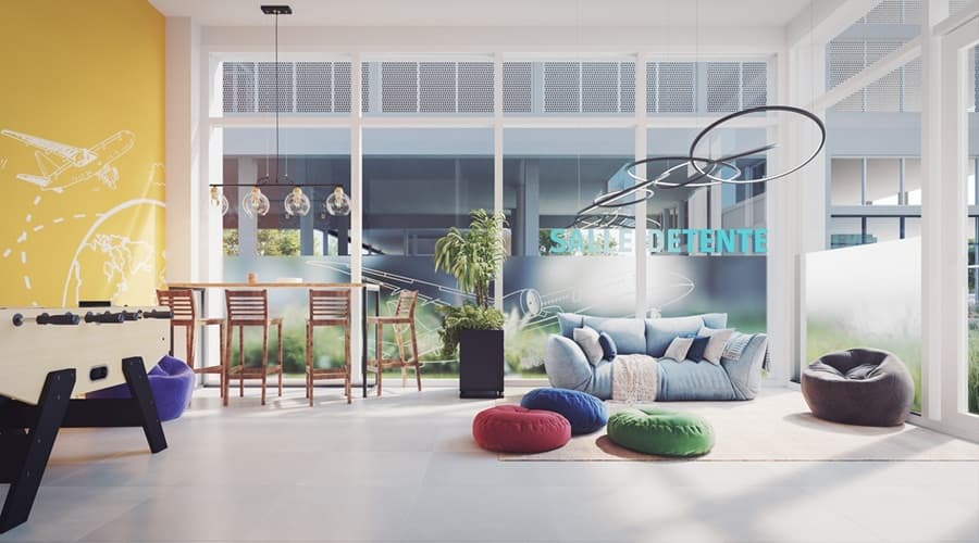 Toulouse — Située au cœur du quartier prisé de Rangueil, cette résidence étudiante se distingue par son archite... - photo 4