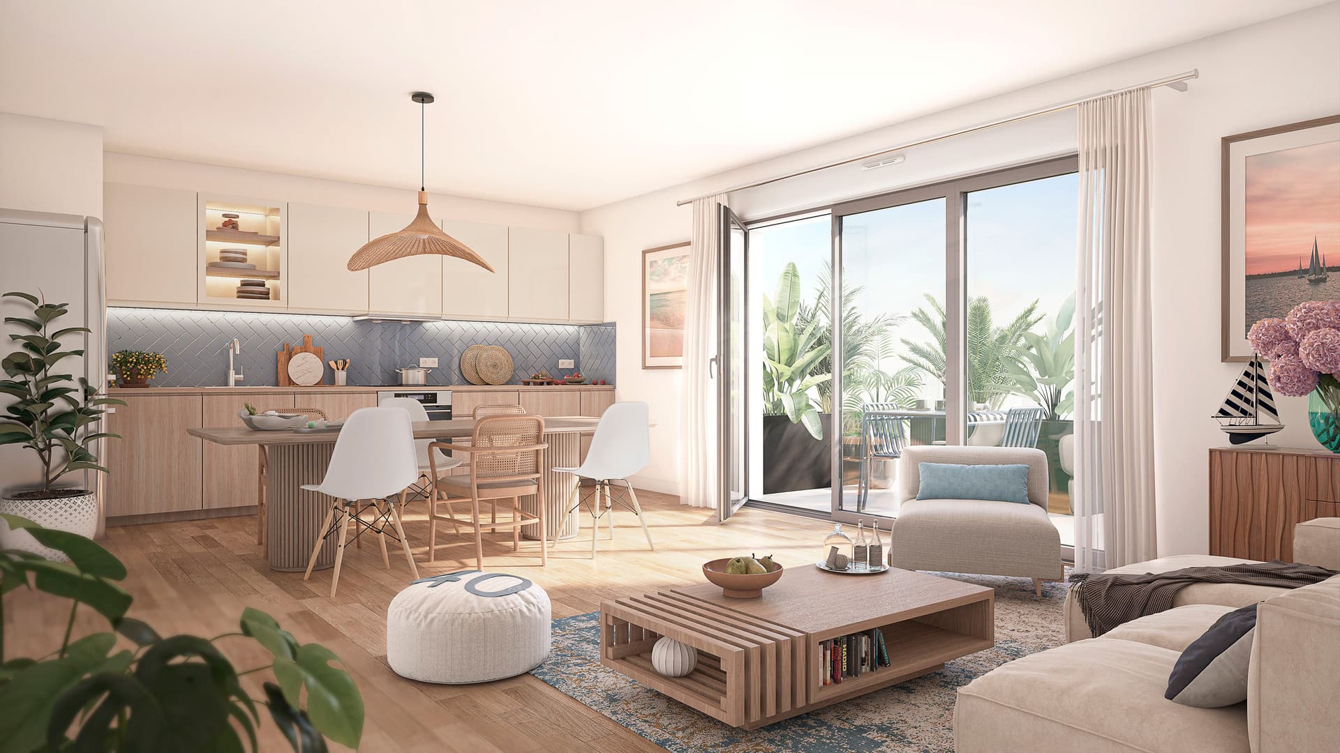 Aubervilliers — Située à Aubervilliers, cette nouvelle résidence propose une gamme d’appartements du studio au 4 piè... - photo 4