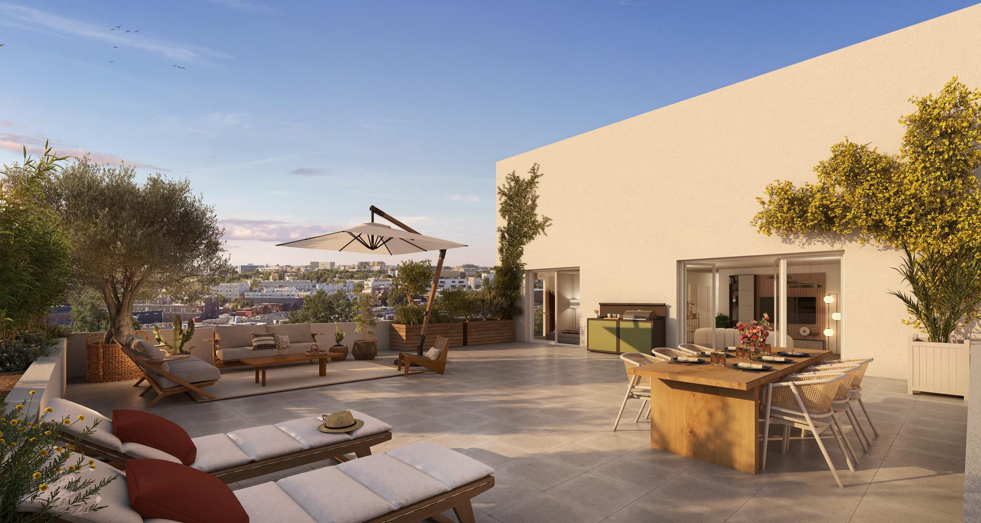 Montpellier — Située au cœur de l’écoquartier de la Restanque à Montpellier, cette nouvelle réalisation propose de... - photo 5