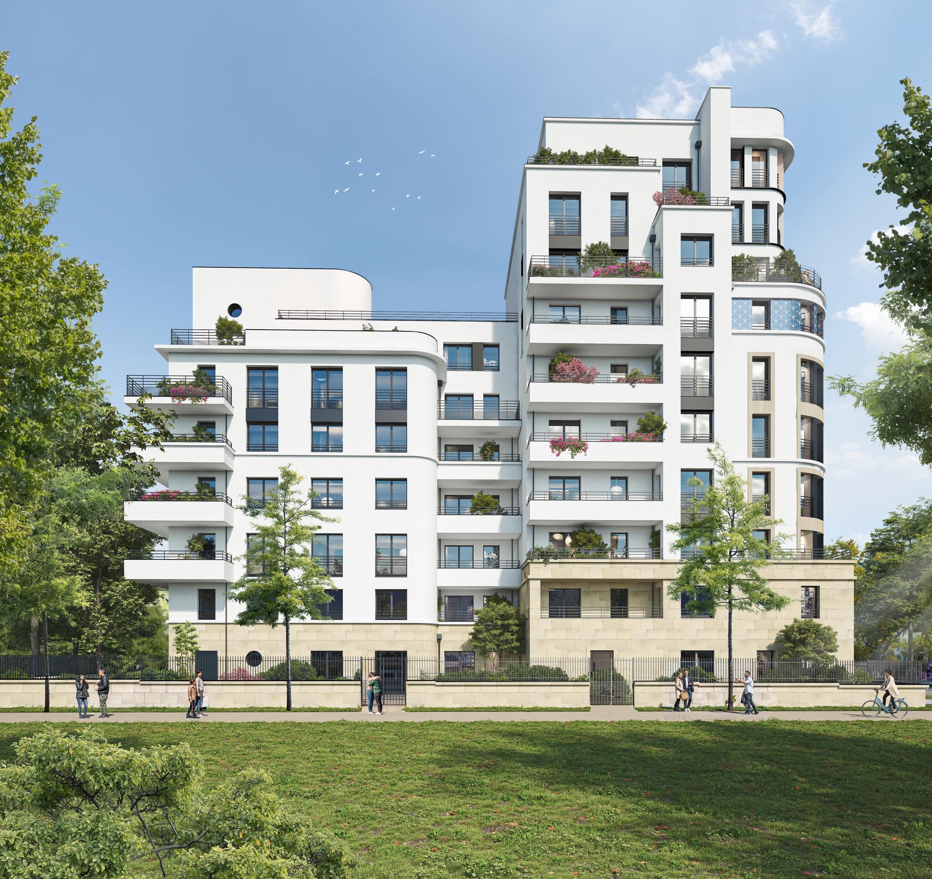 Fontenay-Aux-Roses — Située à Fontenay-aux-Roses, cette nouvelle résidence propose une sélection d’appartements du 2 au 4... - photo 2
