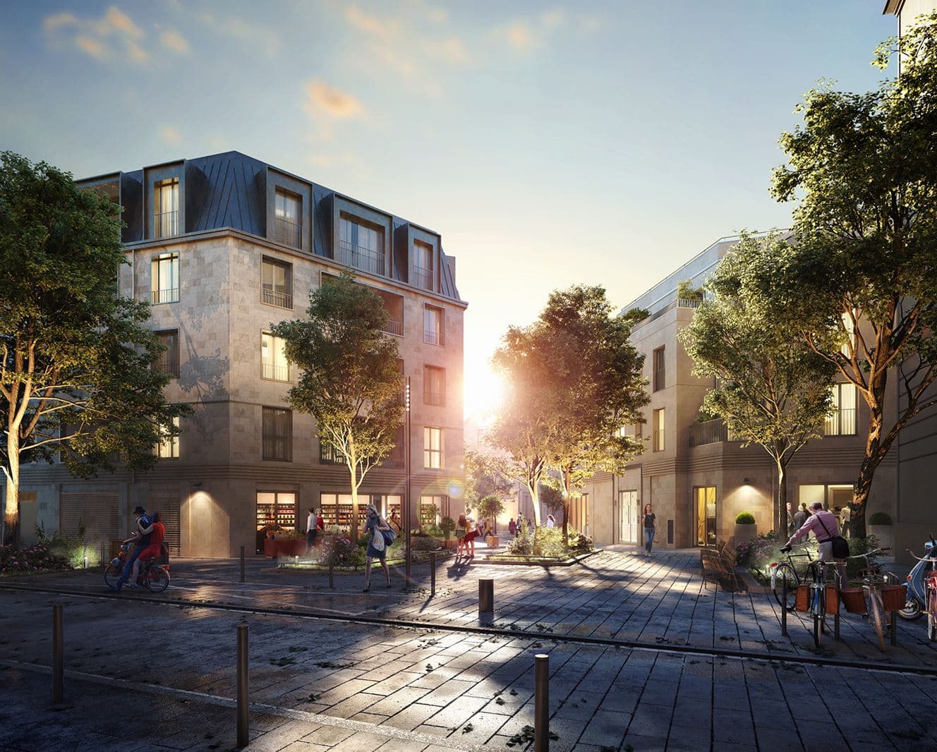 Saint-Germain-en-Laye — Située à Saint-Germain-en-Laye, cette nouvelle résidence s’intègre harmonieusement dans un quartier ... - photo 2