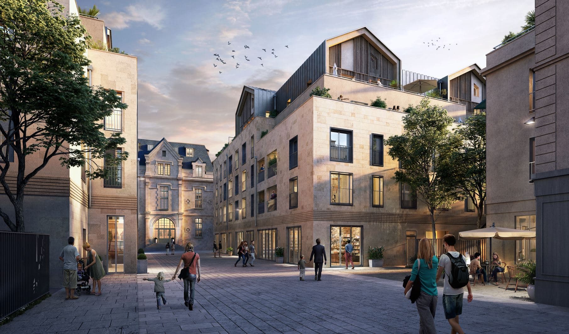 Saint-Germain-en-Laye — Située à Saint-Germain-en-Laye, cette nouvelle résidence s’intègre harmonieusement dans un quartier ... - photo 4