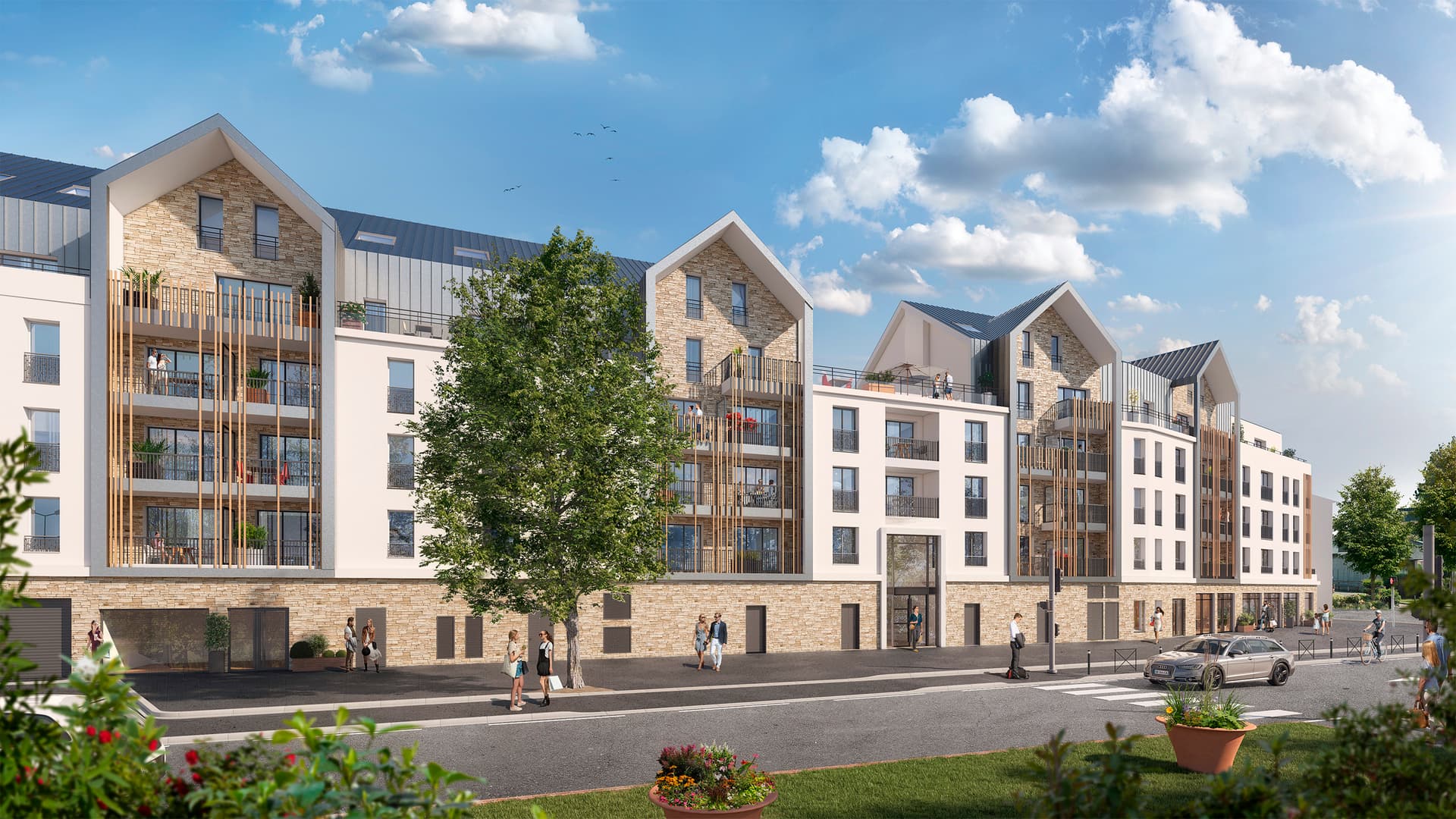 Programme neuf Chennevières-sur-Marne — Située à proximité immédiate du centre-ville de Chennevières-sur-Marne, cette résidence bénéficie d’... à Chennevières-sur-Marne