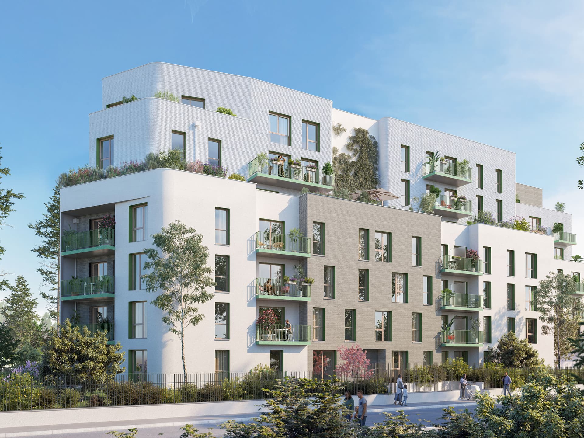 Chennevières-sur-Marne — Située au cœur d’un quartier résidentiel dynamique, cette résidence séduit par son architecture cont... - photo 2