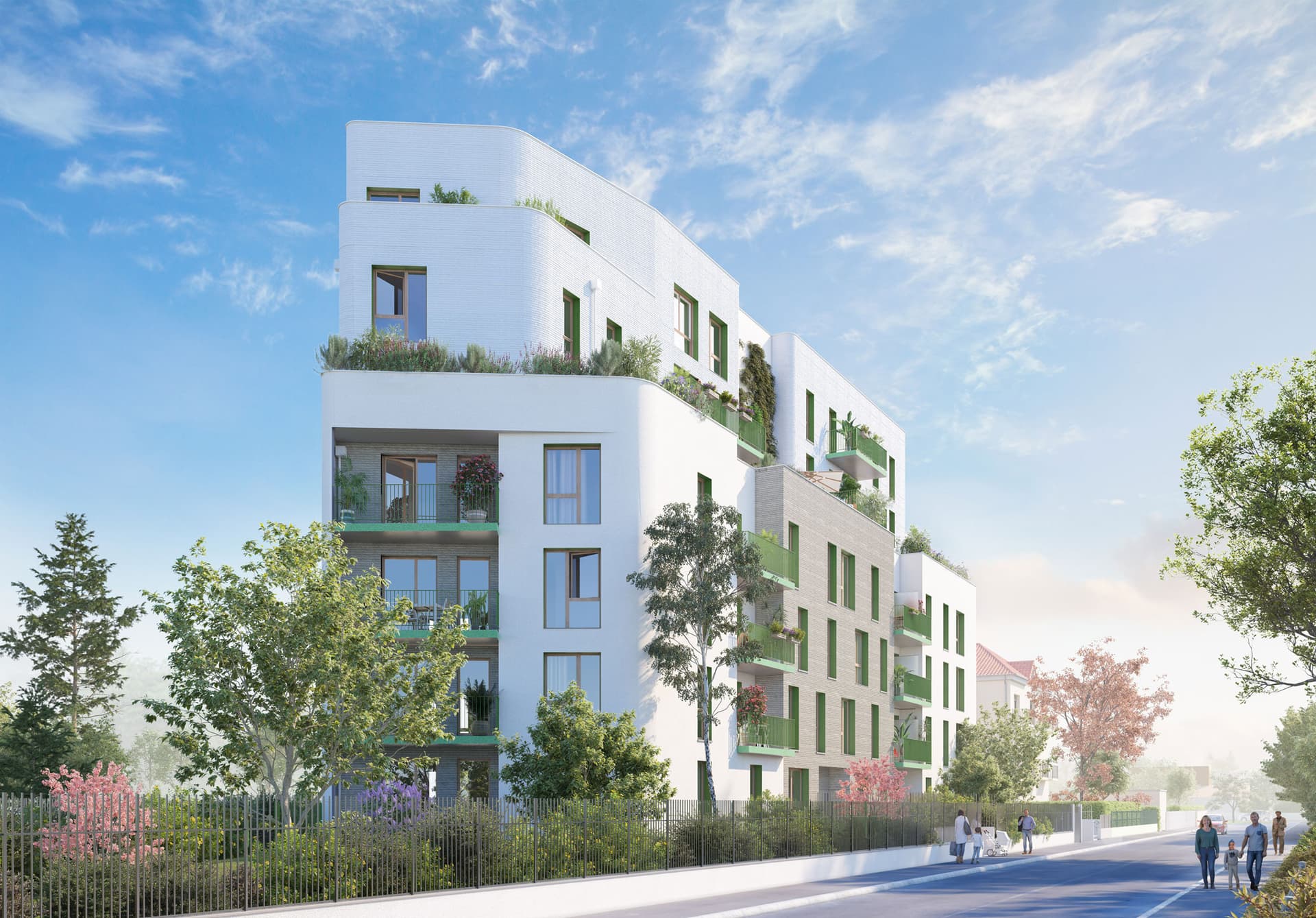 Chennevières-sur-Marne — Située au cœur d’un quartier résidentiel dynamique, cette résidence séduit par son architecture cont... - photo 4